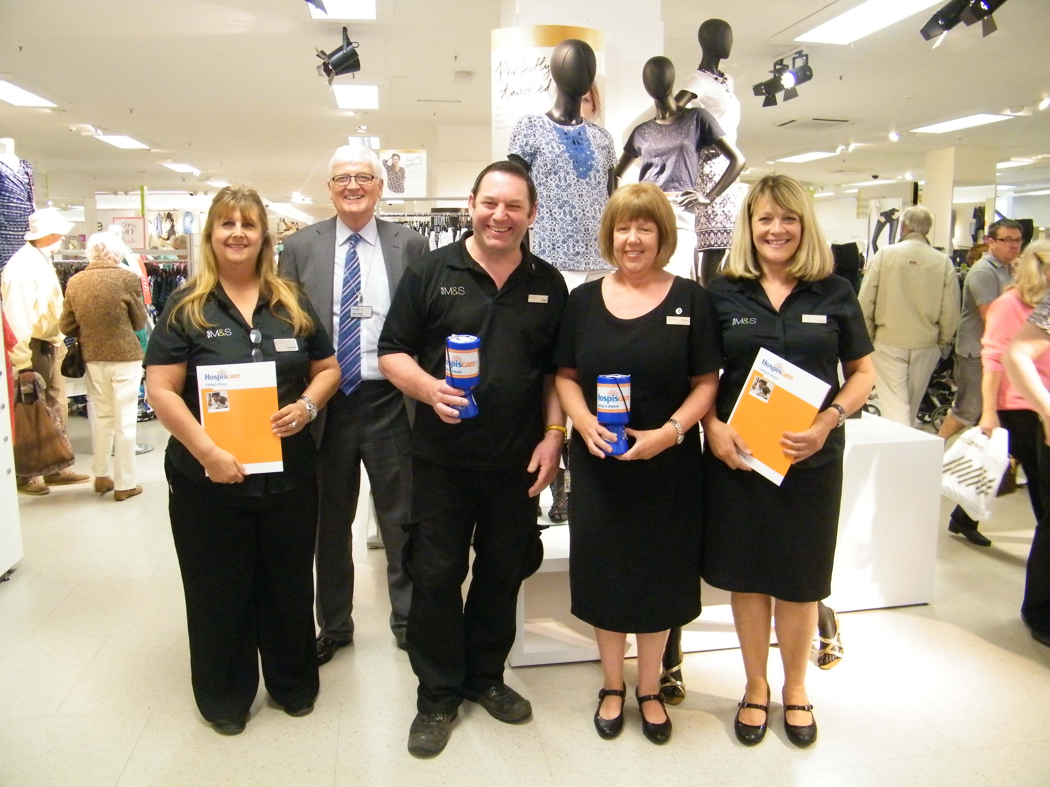 M&S a breath of fresh air for Hospiscare The Exeter Daily